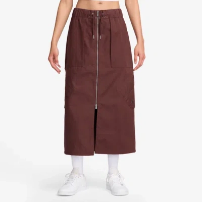Jordan Chicago Cargo Skirt In Dark Pony