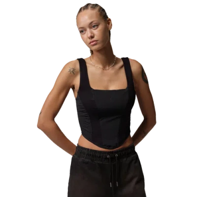 Jordan Flight Club Top In Black