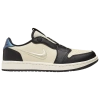 Jordan Womens   Retro 1 Low Slip Wmns In Fossil/ivory/black
