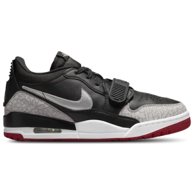 Jordan Womens  Legacy 312 Low In Black/metallic Silver/gym Red