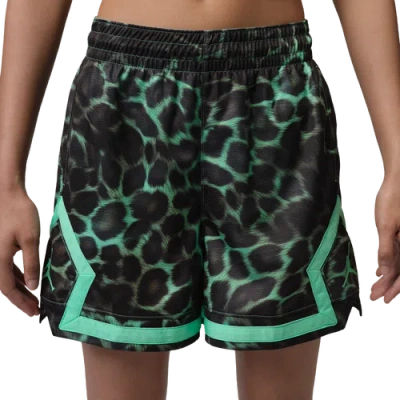 Jordan Womens  Sport Diamond 4in Aop Short In Black