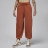 Jordan Womens  Spt Fleece Gfx Pant In Dusty Peach/stealth