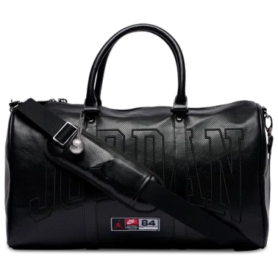 Jordan Womens Mono Duffel Bag In Black/black