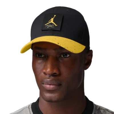 Jordan Womens Rise Tour Cap In Black/tour Yellow