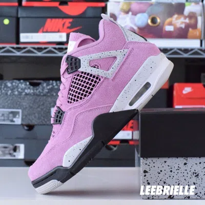 Pre-owned Jordan Womens Size - Nike Air  4 Retro Orchid Pink Aq9129-501