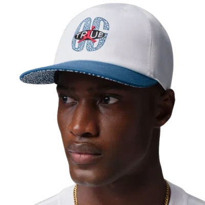 Jordan Womens True Blue Snapback In White