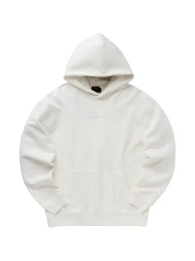 Jordan Wordmark Fleece Hoodie In White