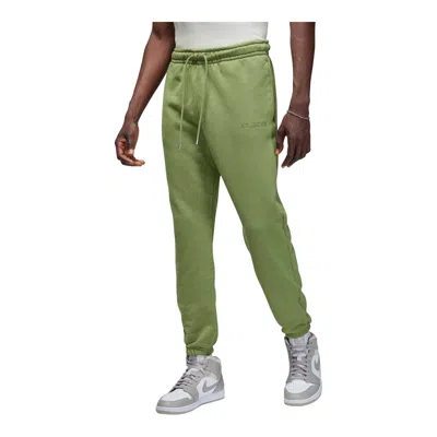 Jordan Wordmark Men's Fleece Pants In Green