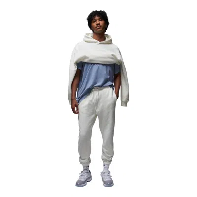 Jordan Wordmark Men's Fleece Pants In White