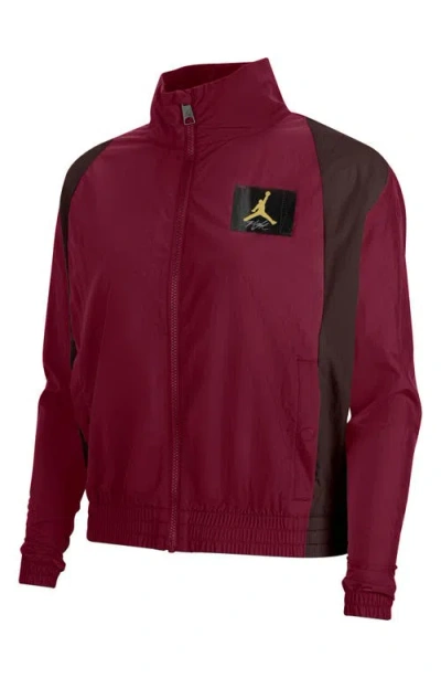 Jordan Woven Jacket In Red