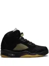 Jordan X A Ma Maniére Air  5 "black" Sneakers In Black