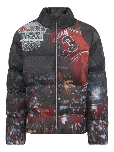 Jordan X A Ma Maniére All-over-print Jacket In Multi