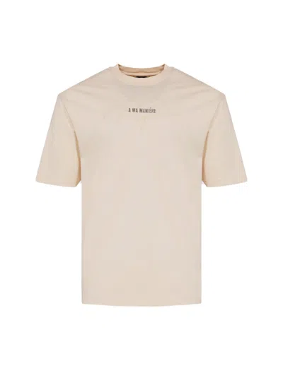 Pre-owned Jordan X A Ma Maniere T-shirt In Natural