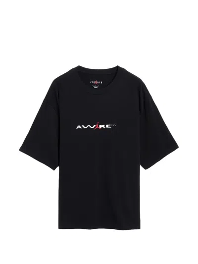 Jordan X Awake Ny T-shirt In Black
