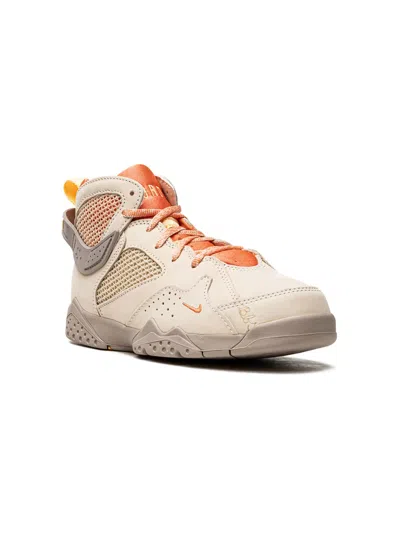 Jordan Kids' X Bephies Beauty Supply Air  7 Sneakers In Neutrals