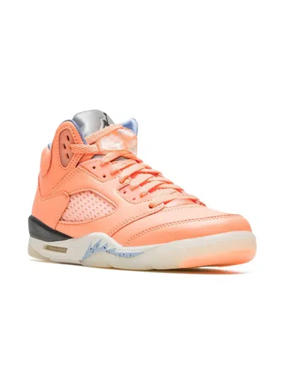 Jordan Kids' X Dj Khaled Air  5 Sneakers In Orange