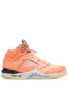 Jordan X Dj Khaled Air  5 Retro "crimson Bliss" Sneakers In Orange