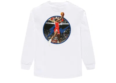 Pre-owned Jordan X Fragment Long Sleeve T-shirt In Platinum Tint