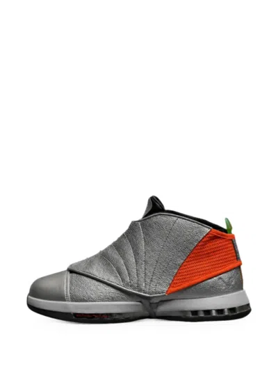 Jordan X Free The Youth Air  16 Retro Og Sneakers In Gray
