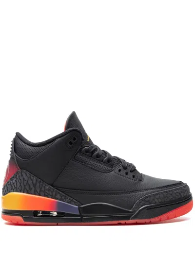 Jordan X J Balvin Air  3 "rio" Sneakers In Black