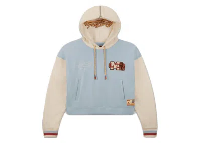 Pre-owned Jordan X Maison Chateau Rouge Women's Fleece Top Hoodie (asia Sizing) In Blue