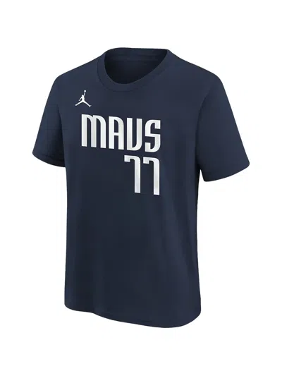 Jordan X Nba Dallas Mavericks T-shirt In Blue