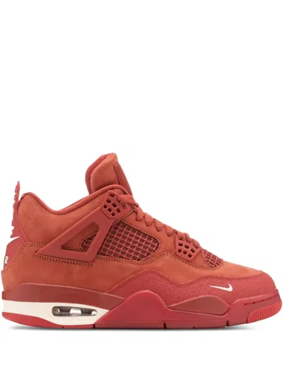 Jordan X Nigel Sylvester Air  4 Og "bike Air" Sneakers In Orange