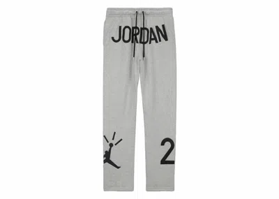 Pre-owned Jordan X Nina Chanel Abney Fleece Pants In Grey Heather