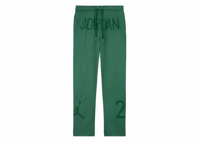 Pre-owned Jordan X Nina Chanel Fleece Pants (asia Sizing) In Green Stone