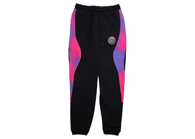 Pre-owned Jordan X Paris Saintgermain Statement Fleece Pants In Black