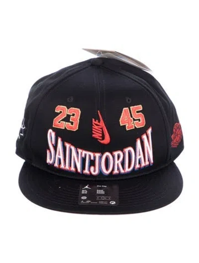 Pre-owned Jordan X Saint Mxxxxxx Pro Cap Challenge W/tags In Black