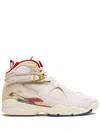Jordan X Solefly Air  8 "diamond Turf" Sneakers In White