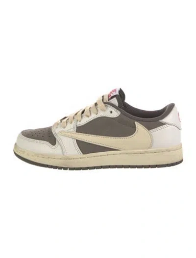 Pre-owned Jordan X Travis Scott 1 Retro Low Og Sp 'reverse Mocha' Sneakers In Multi