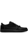 Jordan X Travis Scott Air  1 Low Sneakers In Black