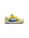 Jordan X Travis Scott Air  1 Retro Low Og Sp "canary" Sneakers In Yellow