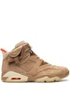 Jordan X Travis Scott Air  6 Retro Sp "british Khaki Promo Sample" Sneakers In Neutrals