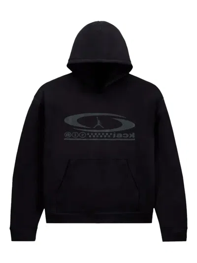 Jordan X Travis Scott Air  Hoodie In Black