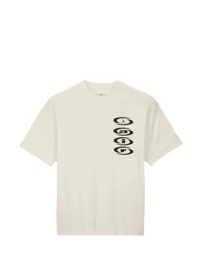 Jordan X Travis Scott Graphic-print T-shirt In White