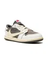 Jordan X Travis Scott  1 Low Sneakers In White