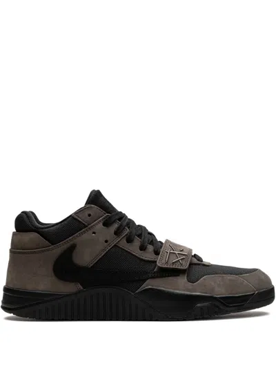 Jordan X Travis Scott Jumpman Jack Sneakers In Brown