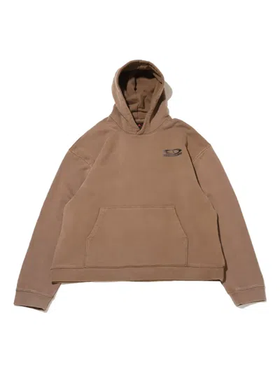 Jordan X Travis Scott Logo Hoodie In Brown