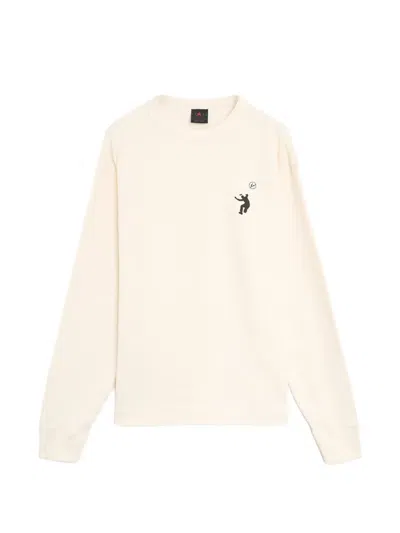 Jordan X Union X Fragment Thermal T-shirt In White