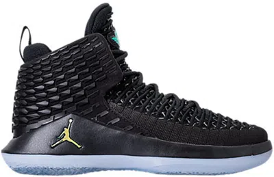 Pre-owned Jordan Xxxii Cat Sneakers In Black