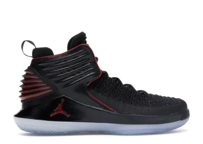 Pre-owned Jordan Xxxii Mj Day Sneakers In Black/university Red In Multi