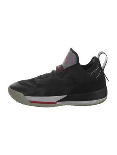 Pre-owned Jordan Xxxiii Se Black Sneakers