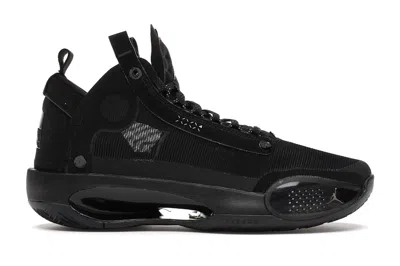 Pre-owned Jordan Xxxiv Cat Sneakers In Black/dark Smoke Grey