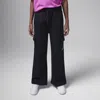 Jordan Y2k Big Kids' Fleece Cargo Pants In Black