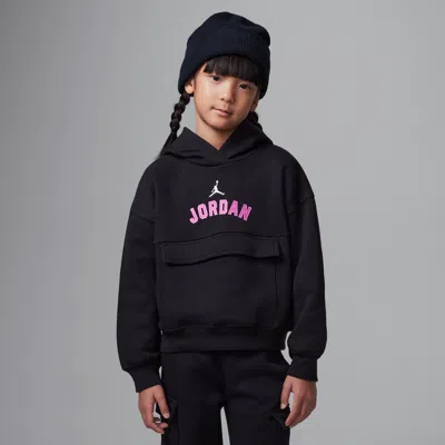 Jordan Y2k Little Kids' Pullover Hoodie In Black