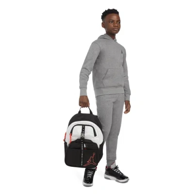 Jordan Youth   Lunchbox Backpack In White/black