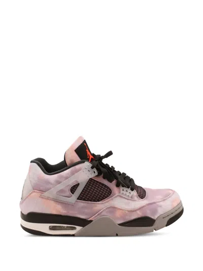 Pre-owned Jordan Zen Master Canvas Sneakers In Purple